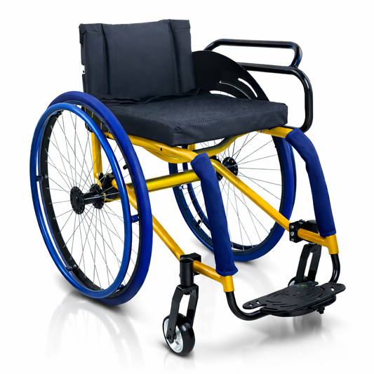 BladeGuard Fencing Wheelchair — Fixed Duel Platform