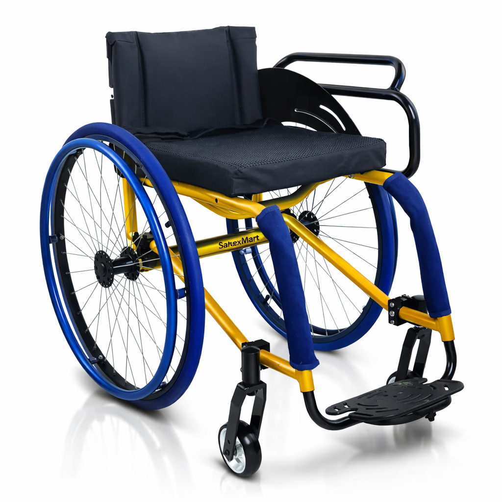 BladeGuard Fencing Wheelchair — Fixed Duel Platform