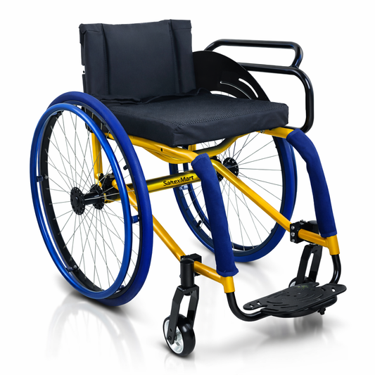BladeGuard Fencing Wheelchair — Fixed Duel Platform