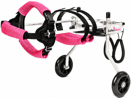 Adjustable Dog Wheelchair – Rear Support Mobility Aid for Disabled Dogs